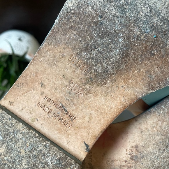 Hermes Oran blue size 35.5 - Picture 6 of 8